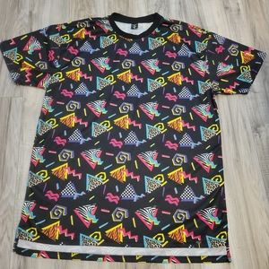 Screen Shot Shirts Mens 3XL All Over Print Crewneck Pullover‎ Multi Color